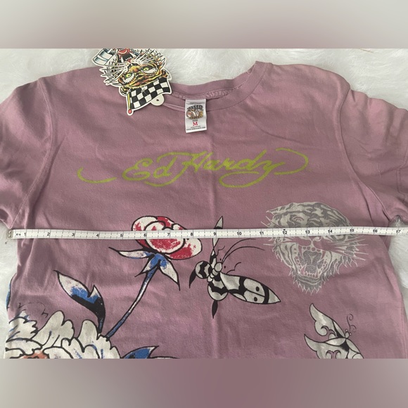 NEW ED HARDY Women T-Shirt - Picture 4 of 6